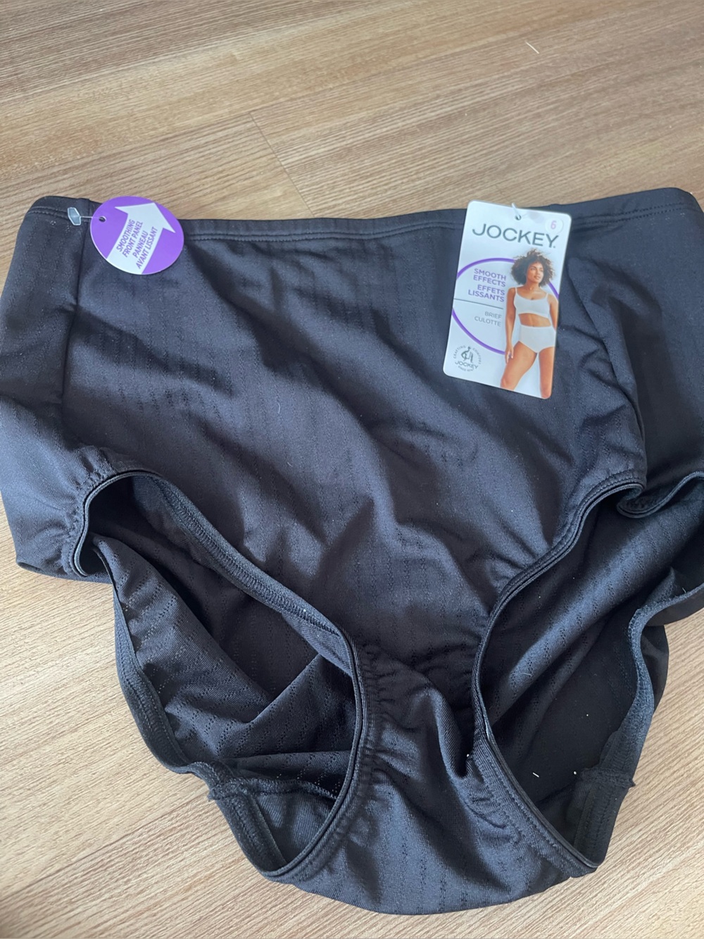 NWT Jockey smooth effects brief size 6
